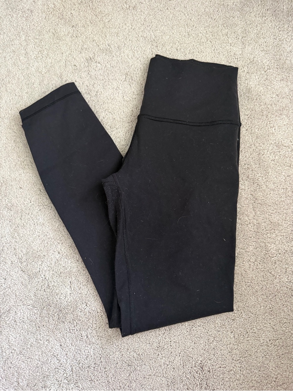 lululemon athletica womens Black OG Wonder Under Leggings